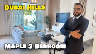 Maple 3 Bed Townhouse - Dubai Hills Upgraded With Pool - Tour