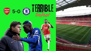 A Terrible Defeat Of Chelsea At The Emirate Stadium By Arsenal The Gunners.