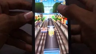 Subway Surfers Paris (France) v1.26.0 2014 gameplay on Android phone