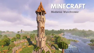 Minecraft: How to build a Medieval Watchtower | Minecraft Tutorial