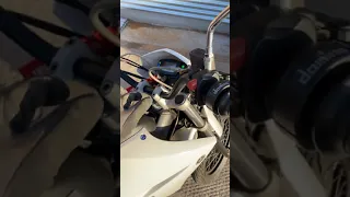 Yamaha xt125x fake akrapovic exhaust