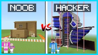 MIPAN & ZUZUZUZU Challenge Buat Rumah Paling Aman Di Minecraft! UNTUK DI HANCURKAN