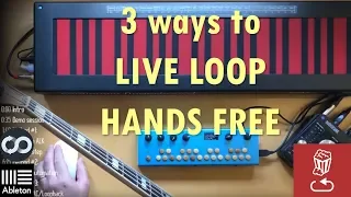 3 ways to live loop like Elise Trouw - hands/pedal free using Ableton and ZenAudio