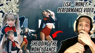 BLACKPINK LISA!! | LISA - 'MONEY' EXCLUSIVE PERFORMANCE VIDEO | REACTION!!!!