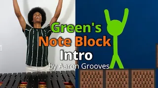 Aaron Performs Green's Note Block Intro (Animation vs. Minecraft Ep. 5)