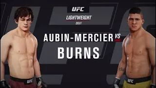 UFC 231: Olivier Aubin-Mercier vs. Gilbert Burns | EA Sports UFC 3 Simulation