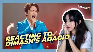 American Girl Reacts to Dimash - Adagio