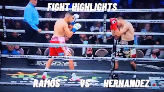 Jesus Ramos vs Vladimir Hernandez Fight Highlights