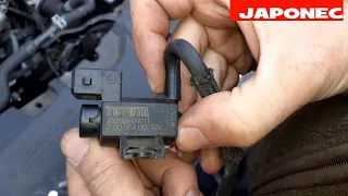 Toyota Avensis turbo vacuum solenoid control valve replacement