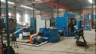 Copper Wire Drawing Machine with Annealer and Double spooler Model: 9DST