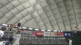 数年ぶりにプロ野球スピリッツ2019  とりあえず一試合⚾️（ ◜ω◝  ）(´◔ ̯◔)🌼*･ (COM   HARD)