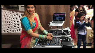 DJ PIYU LIVE Performing On Her Family Wedding ( Tbt ) | Female Dj Of India | Female Dj Live