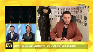 Valdrin Sahiti zbulon tendencat e fundit të modës, ngjyra që do dominojnë- Shqipëria Live