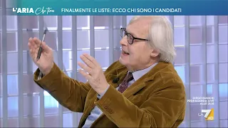 David Parenzo a Vittorio Sgarbi: "Ora sei diventato meloniano?", "Stimo la Meloni, come ...