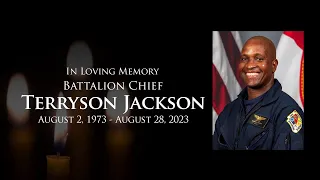 Battalion Chief Terryson Jackson Memorial