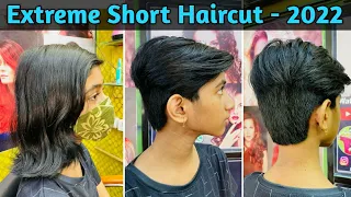 Extreme Short Haircuts for women 2022/Long to very Short Haircut / Nape shave / Hair Transformation