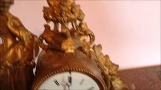 Antique French table clock