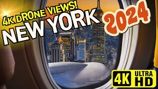 New York city in 4K: A Breathtaking 🚁 Drone Footage in Glorious 4K UHD 60fps