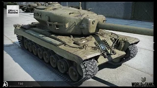 World of Tanks Replay | T30 | Da taucht er auf einmal hinten auf [ Gameplay | Deutsch | German ]