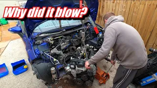 Why did my engine blow? lets take it apart!