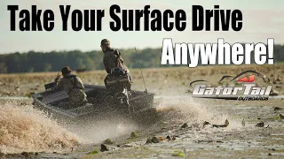 How to Run a GatorTail Surface Drive Through Anything
