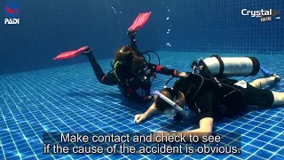 PADI Rescue Diver Course Skill: How to Bring an Unresponsive Diver to the Surface (Buoyancy Control)