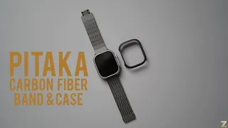 PITAKA Carbon Fiber Band and Air Case for Apple Watch Ultra