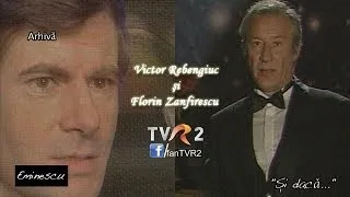 Victor Rebengiuc şi Florin Zamfirescu recitând poezii de Mihai Eminescu
