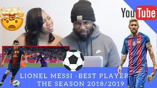 This Is Why Lionel Messi Is The Best Player Of The Season 2018/19 - HD|REACTION