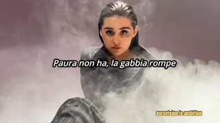 Alessandra - Queen Of Kings (Italiano) (lyrics | testo) | Eurovision 2023