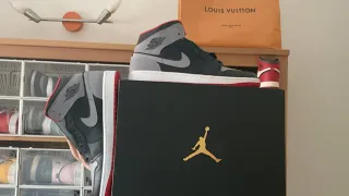 REVIEW JORDAN 1 MID CEMENT GREY🔴