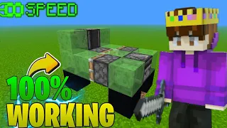 How to Make a Car in Minecraft🚗 || Minecraft Pe