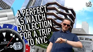 A Perfect 5 Watch Travel Collection + Best EDC Gear For A Trip To NYC - Rolex, G-Shock, Tudor & More