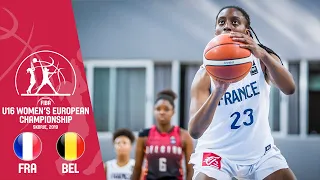 France v Belgium - Full Game - FIBA U16 Women's European Championship 2019