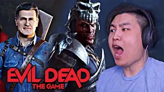 Evil Dead: The Game - OFFICIAL Gameplay Reveal Trailer!! [REACTION]