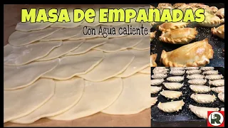 👉🏾Como hacer MASA para EMPANADAS con AGUA Caliente 💥RECETA FACIL💥