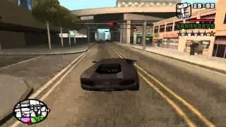 GTA San Andreas Lamborghini aventador 2012 MOD