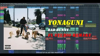 Bad Bunny - Yonaguni | Instrumental | FLP | Remake