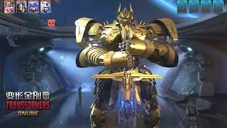 TRANSFORMERS Online 变形金刚 - Optimus Prime The Last Knight Golden Warriors Sword Fight Gameplay