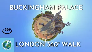 [360° London Walking Tour #11] Westminster to Buckingham Palace