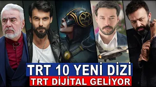 TRT'den 10 YENİ DİZİ ve TRT DİJİTAL GELİYOR: Altay, Fatih, Hür, Mahsusa Trablus, İbn-i Sina