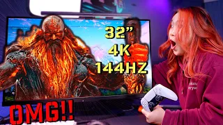 Ultimate 4K Gaming Monitor!! MSI MPG321UR-QD (32”, 4K, 144Hz BEAST)