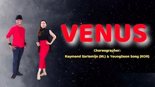 VENUS | Line Dance | Choreo by Raymond Sarlemijn & Youngsoon Song | Demo by CHIKA & MAMEK