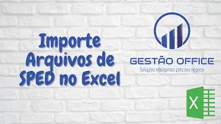 Analise de SPED Excel - Importe e Exporte