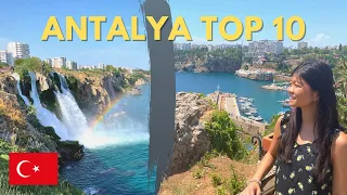 TOP 10 THINGS TO DO in ANTALYA, TÜRKIYE (waterfalls, canyons, and ruins!)