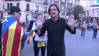 ARCHIVO: La locura independentista contra Cake Minuesa en Madrid