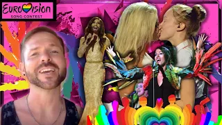 BEST Eurovision LGBTQ MOMENTS | Eurovision Song Contest | Eurovision Gay Moments | Eurovision LGBTQ