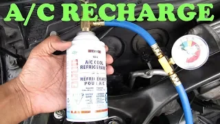 How to Recharge an A/C System