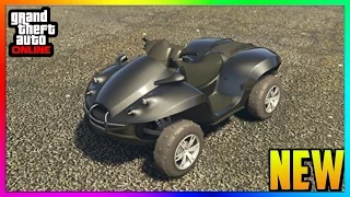 GTA 5 Online - CRAZY JET-SKI MOTORBIKE! - NEW "BLAZER AQUA"  Showcase! (GTA 5 Import & Export DLC)