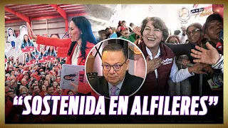 Débil candidatura de DELFINA GÓMEZ en ESTADO de MÉXICO; PRI podría GANAR  GERMÁN MARTÍNEZ